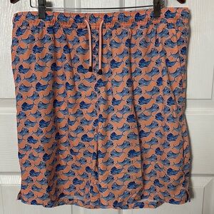 PETER MILLAR Seaside Men's Gold Rush Swim Trunk size XL